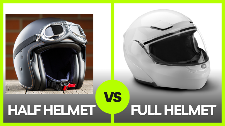 Half Helmets Vs Full Face Motorcycle Helmets